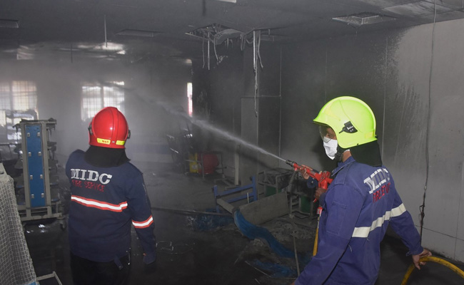 Smoke, Cries, Panic At Ahmednagar Hospital As Fire Spread In Covid Ward