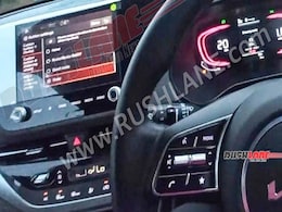 Kia KY Three-Row Model's Interior Partially Revealed In New Spy Images Kia KY Three-Row Model's Interior Partially Revealed In New Spy Images