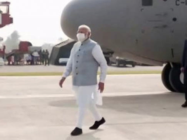 PM In Air Force Plane Lands On UP Expressway To Be Launched Shortly