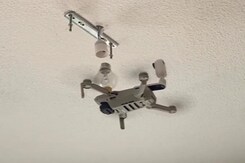 Changing a Bulb, With a Drone Changing a Bulb, With a Drone
