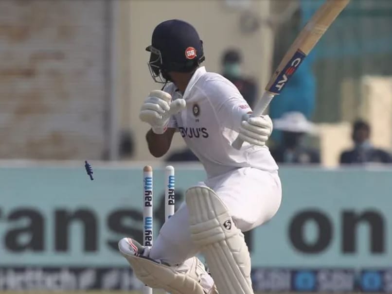 Ajinkya Rahane Gets Bowled A Ball After Being Saved By DRS In India vs New Zealand First Test ag8d34vo ajinkya rahane