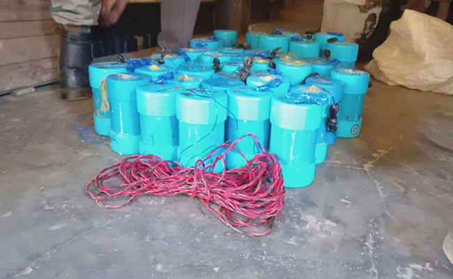 Over 250 Kg Explosives Found In Manipur's Border Town Near Myanmar