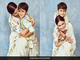 Genelia D'Souza's Floral <i>Saree</i> To Twin With Her Son Riaan Deskmukh Is Beyond Adorable Genelia D'Souza's Floral <i>Saree</i> To Twin With Her Son Riaan Deskmukh Is Beyond Adorable