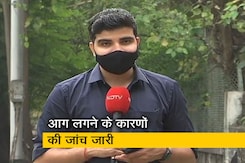 महाराष्ट्र के अहमदनगर के सिविल अस्पताल के कोविड आईसीयू वार्ड में लगी आग महाराष्ट्र के अहमदनगर के सिविल अस्पताल के कोविड आईसीयू वार्ड में लगी आग