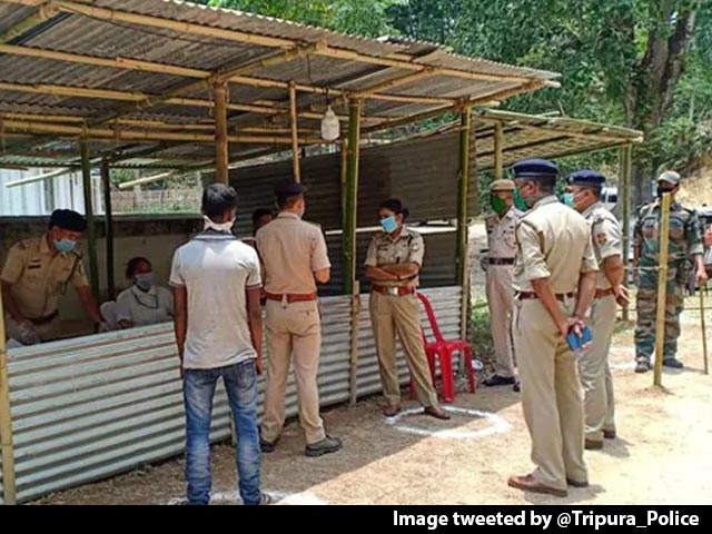 "Fake": Centre Trashes Reports Of Vandalism At Tripura Mosque "Fake": Centre Trashes Reports Of Vandalism At Tripura Mosque