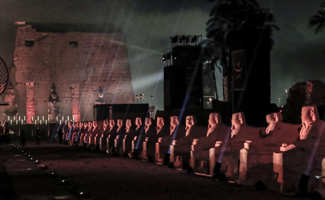 Hundreds Of 3,000-Year-Old Sphinx Statues Line Egypt's Newly Unveiled 'Rams Road'