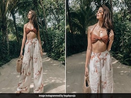 Pooja Hegde In A Bikini Top And Tie-Dye Pants Sure Is Making Maldives Look Fine Pooja Hegde In A Bikini Top And Tie-Dye Pants Sure Is Making Maldives Look Fine