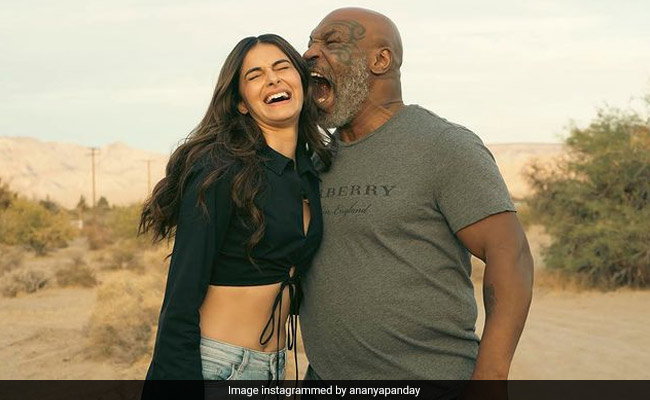 Ananya Panday And Mike Tyson "Are Clearly Getting Along Really Well." See Her Post