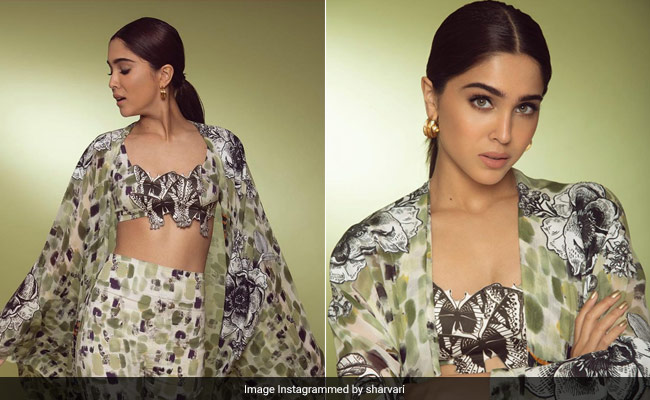 Sharvari Wagh Shows Us How To Work Print On Prints Like A Dream In Her Co-ord Set