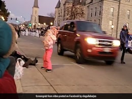 Chilling Video Shows SUV Running Over People In US Christmas Parade Chilling Video Shows SUV Running Over People In US Christmas Parade