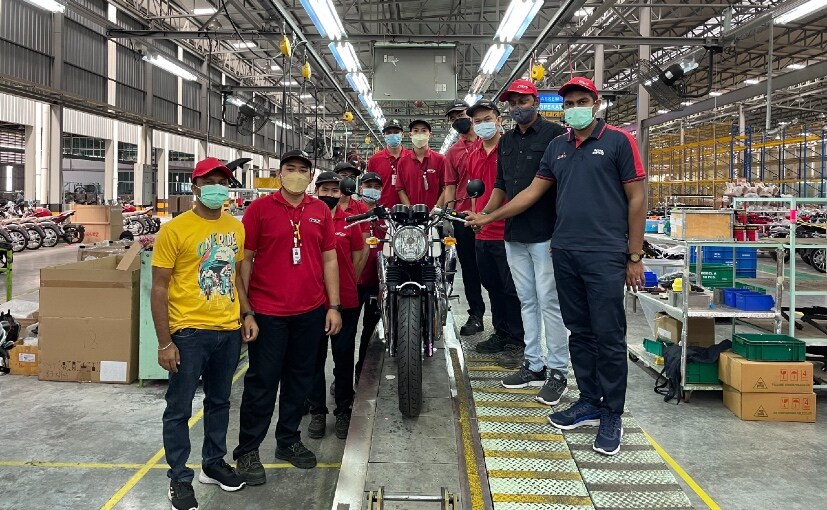 Royal Enfield Begins CKD Assembly Operations In Thailand Royal Enfield Begins CKD Assembly Operations In Thailand