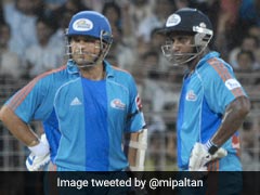 Jayasuriya Reacts To Mumbai Indians' Epic Throwback Pic Of Him & Sachin