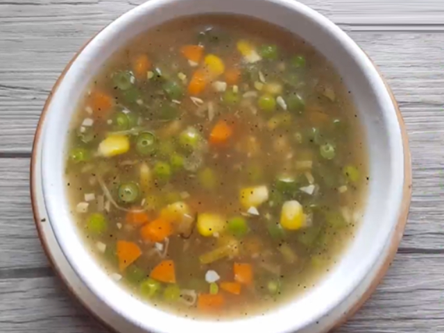 How To Make Mixed Veg Soup | Easy Mixed Veg Soup Recipe Video