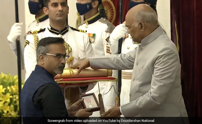 SP Balasubrahmanyam Receives Posthumous Padma Vibhushan, Collected By Son