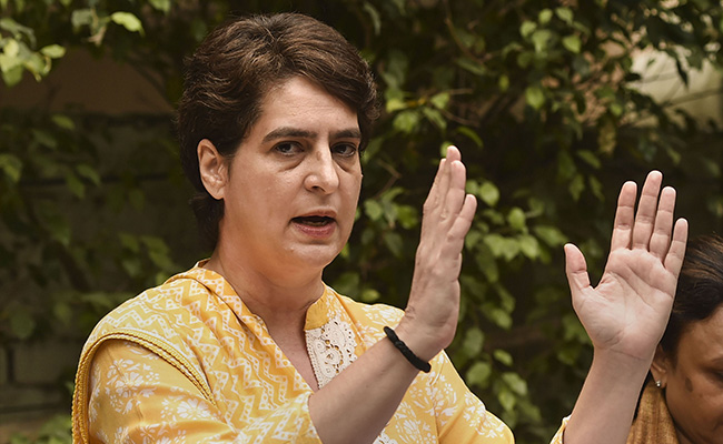 Corruption Identity Of BJP Government: Priyanka Gandhi On UP Paper Leak
