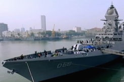 INS Visakhapatnam, Stealth Missile Destroyer, To Join Navy Today INS Visakhapatnam, Stealth Missile Destroyer, To Join Navy Today