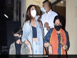 मां और बेटे के साथ इस अंदाज में फिल्म देखने पहुंची शिल्पा शेट्टी, वायरल हो रहीं Photos मां और बेटे के साथ इस अंदाज में फिल्म देखने पहुंची शिल्पा शेट्टी, वायरल हो रहीं Photos