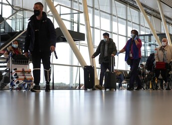 Balloons, Relief At Dutch Airport As Tourists Beat Covid Strain Shutdown