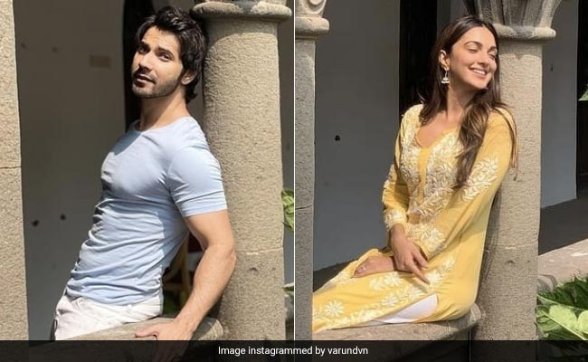 वरुण धवन ने कियारा आडवाणी को कॉपी करते हुए दिया पोज, तो अर्जुन कपूर ने पूछा मजेदार सवाल...Photos वायरल