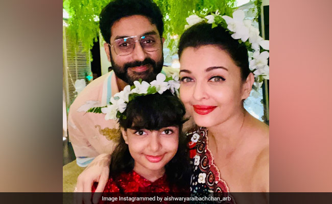 Aishwarya Rai Is Incredible As Always In A Single Shoulder Look And Floral Crown