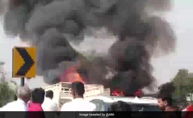 12 Killed, 32 Injured In Bus-Truck Collision In Rajasthan