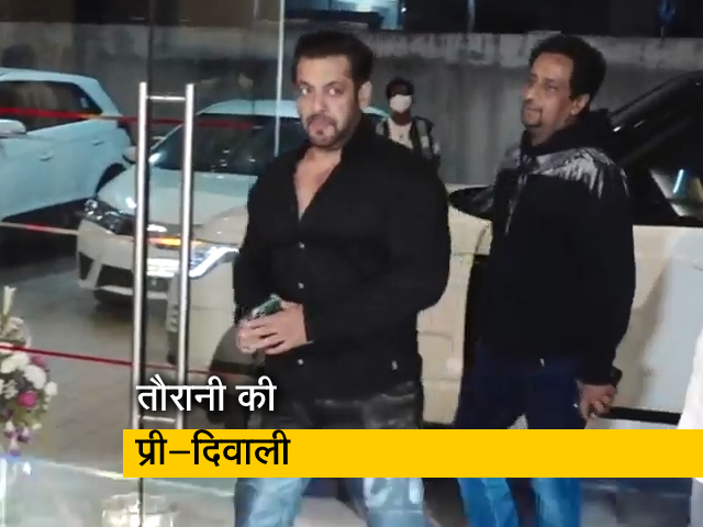 सलमान खान समेत कई सेलेब्स प्रोड्यूसर रमेश तौरानी की प्री-दिवाली पार्टी में हुए शामिल