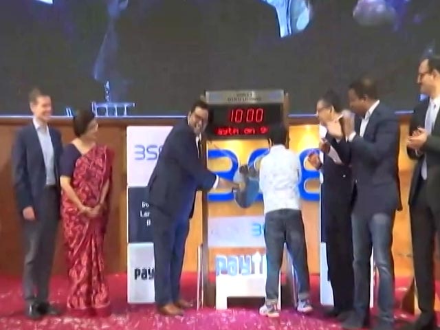 Paytm Shares Crash 28% On Debut After India's Biggest-Ever IPO