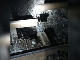 "Bomb Blast" On Rail Tracks Derails Diesel Locomotive In Jharkhand "Bomb Blast" On Rail Tracks Derails Diesel Locomotive In Jharkhand