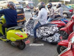 Bajaj Chetak Based Husqvarna Vektorr Spotted Testing In Pune