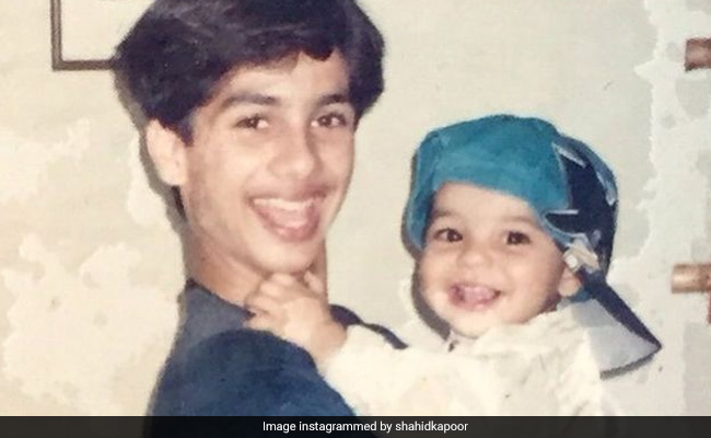 Shahid Kapoor And Brother Ishaan Khatter In A Blast From The Past