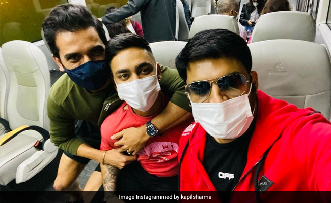 Guess Who Kapil Sharma Met On A Plane (Hint: They Are Cricketers)
