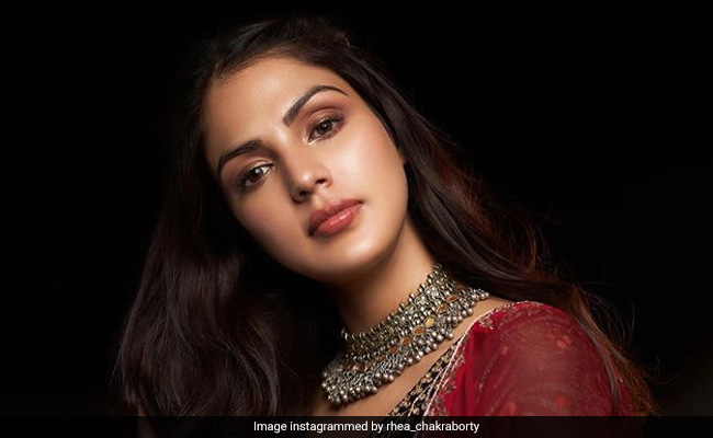 Actor Rhea Chakraborty Charged In Drugs Case Involving Sushant Rajput