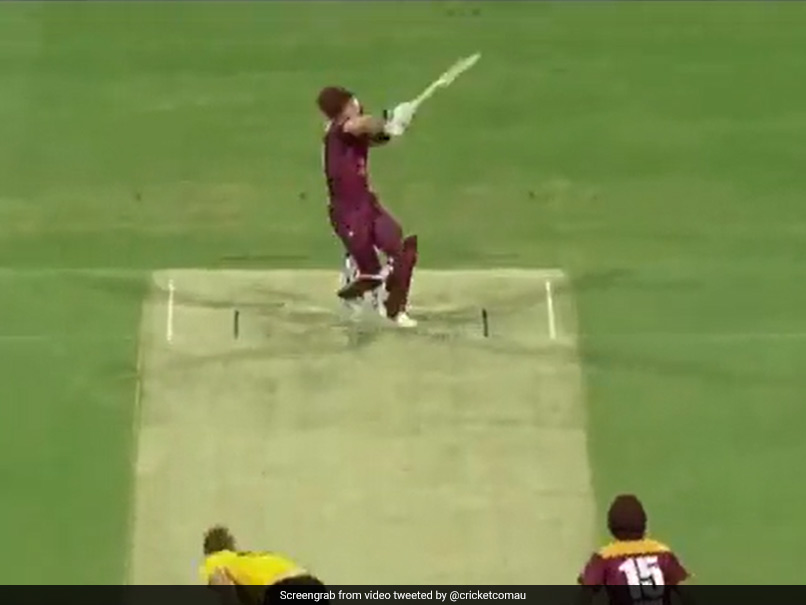 Watch: Cameron Green's 'Vicious' Short-Ball Takes Out Jimmy Peirson's Helmet During Marsh Cup One-Day Game