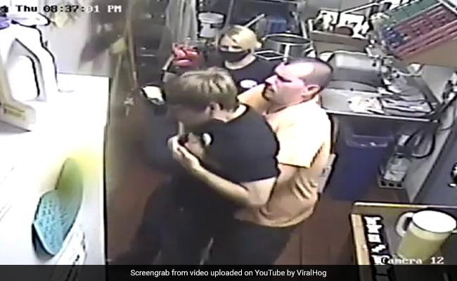 Watch: Choking Boy Saved By Stranger In Restaurant