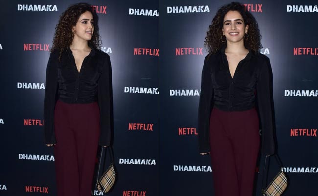 Sanya Malhotra's Autumn Toned Look Pairs Stylishly With Her Rs 1.5 Lakh Burberry Bag