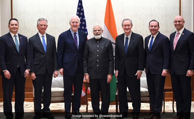 PM Modi Meets US Congressional Delegation