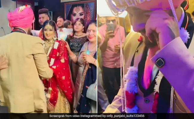 शादी के दिन लहंगे में सजी दुल्हन को देखते ही फूट-फूटकर रोने लगा दूल्हा, देखकर आप भी हो जाएंगे इमोशनल - देखें Video