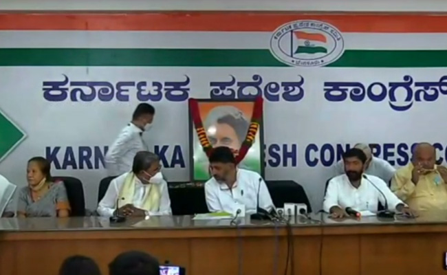 "BJP Will Take Advantage": Karnataka Congress's Hot Mic Moment Again