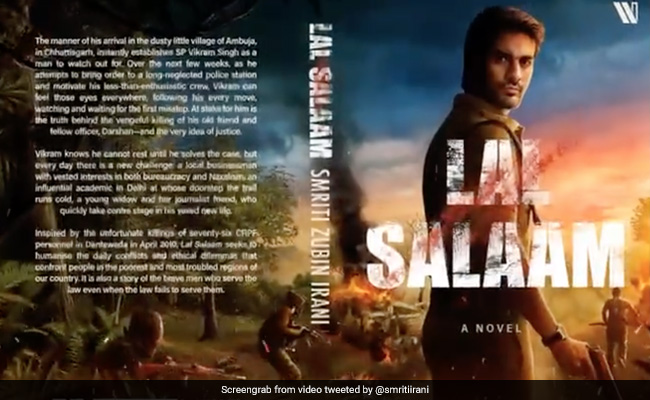 Smriti Irani Turns Author With Debut Novel '<i>Lal Salaam</i>'
