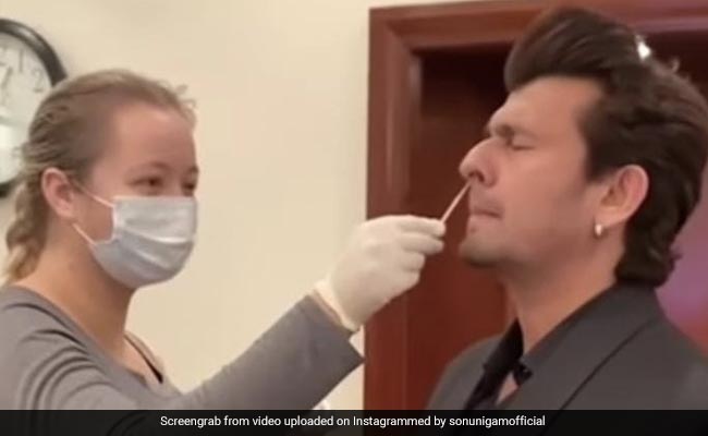 Sonu Nigam's Epic Reaction After His "9,99,999th" COVID-19 Test. See His Hilarious Post