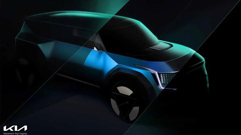 Kia EV9 Flagship Electric Car Unveiled