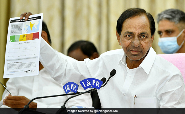 "Anti-Farmer, Anti-Poor, Anti-Middleclass": KCR's All-Out Attack On Centre
