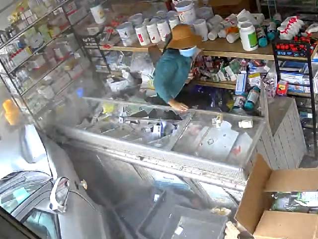 Car Drives Through Store Window Into Unsuspecting Woman