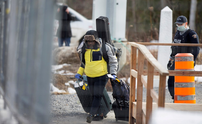 Canada Ends Covid Policy Turning Back Asylum-Seekers Between Border Crossings