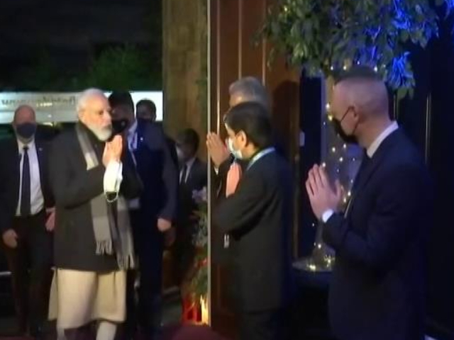 Some Clapping, Some Singing, Bharat Mata Chants Welcome PM In Glasgow