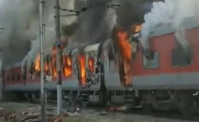 2 Coaches Of Udhampur-Durg Express Train Catch Fire In Madhya Pradesh