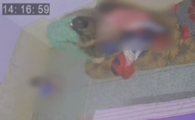 On Camera, Delhi Woman Brutally Thrashes Her Children, Including Toddler