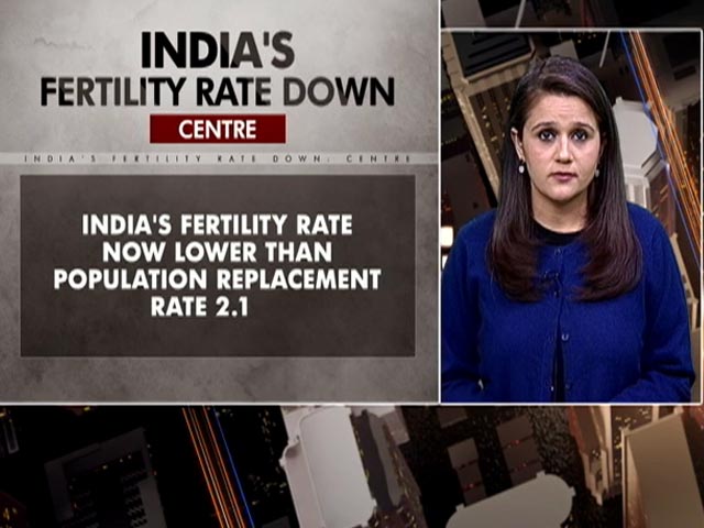 India's Fertility Rate Touches Its Lowest Ever