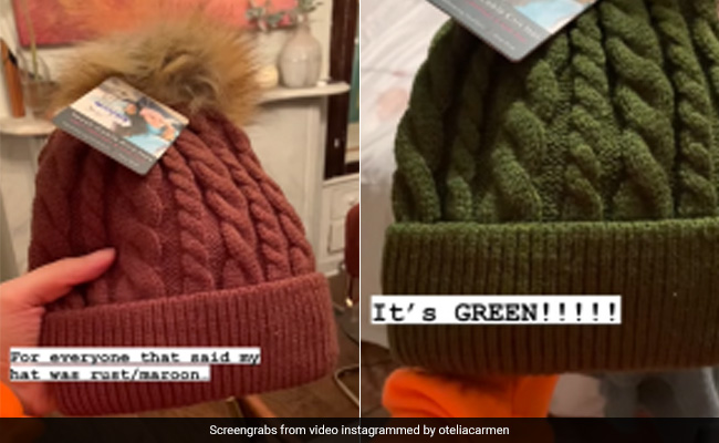 Green Or Maroon? Viral Video Of Colour-Changing Hat Baffles The Internet