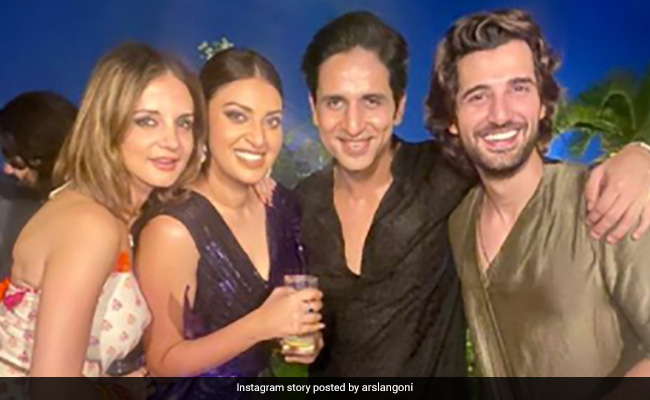 Arslan Goni Was Sussanne Khan's Plus One At Anushka Ranjan Kapoor And Aditya Seal's Wedding Festivities